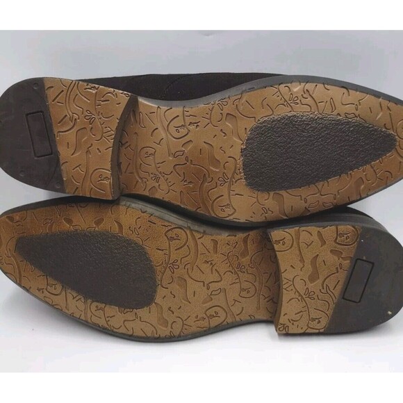 Men's Vegetarian Shoes Black 13 M Oxford Formal Vegan Suede Made In Portugal - Picture 9 of 11